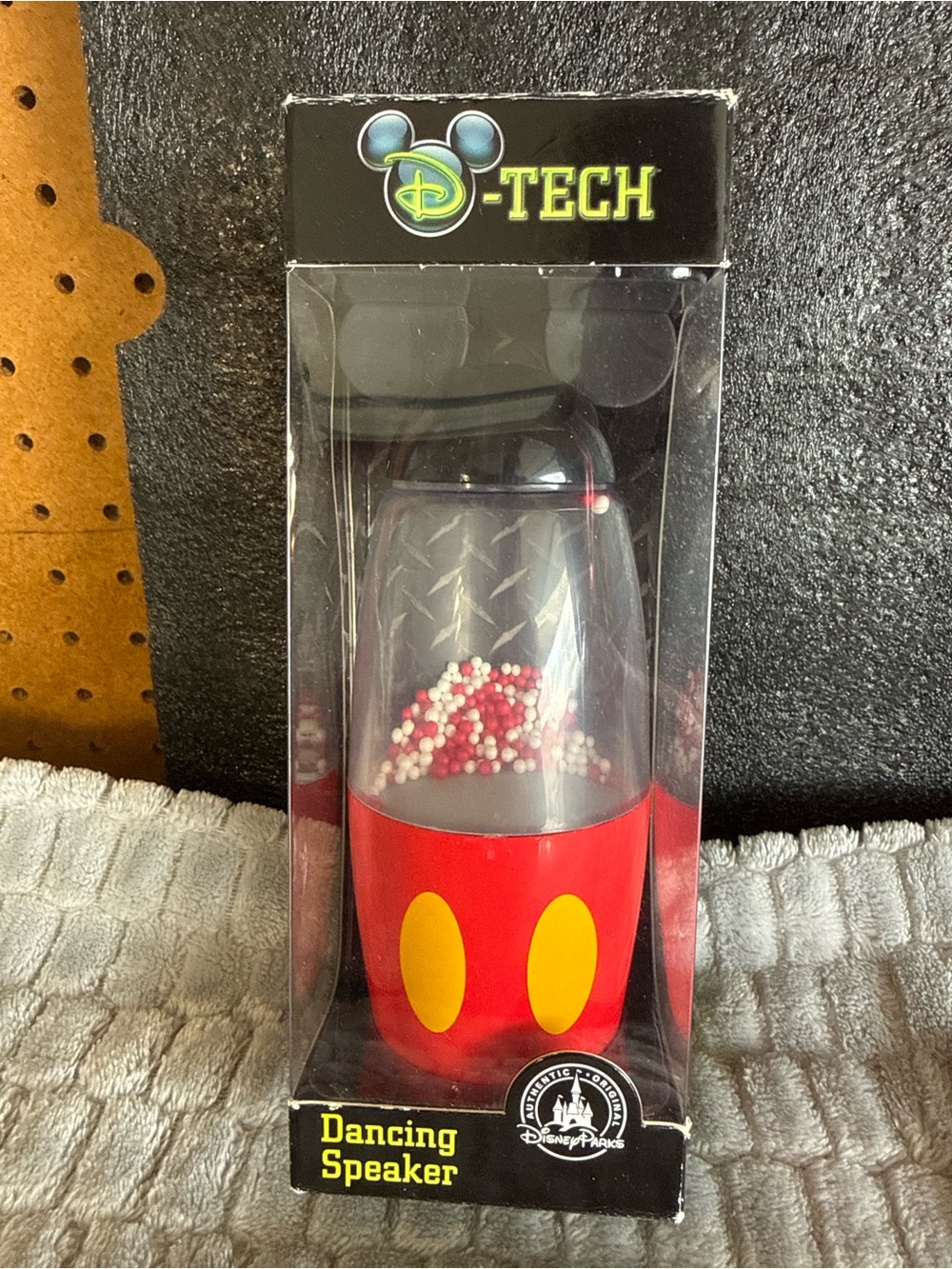 Disney Red and Yellow Mickey Mouse D-Tech Dancing Speaker